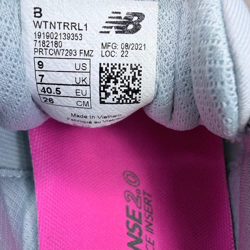 New Balance FuelCore Nitrel V1 Womens Trail Running Shoes Gray Pink Size 9 - Picture 10 of 10